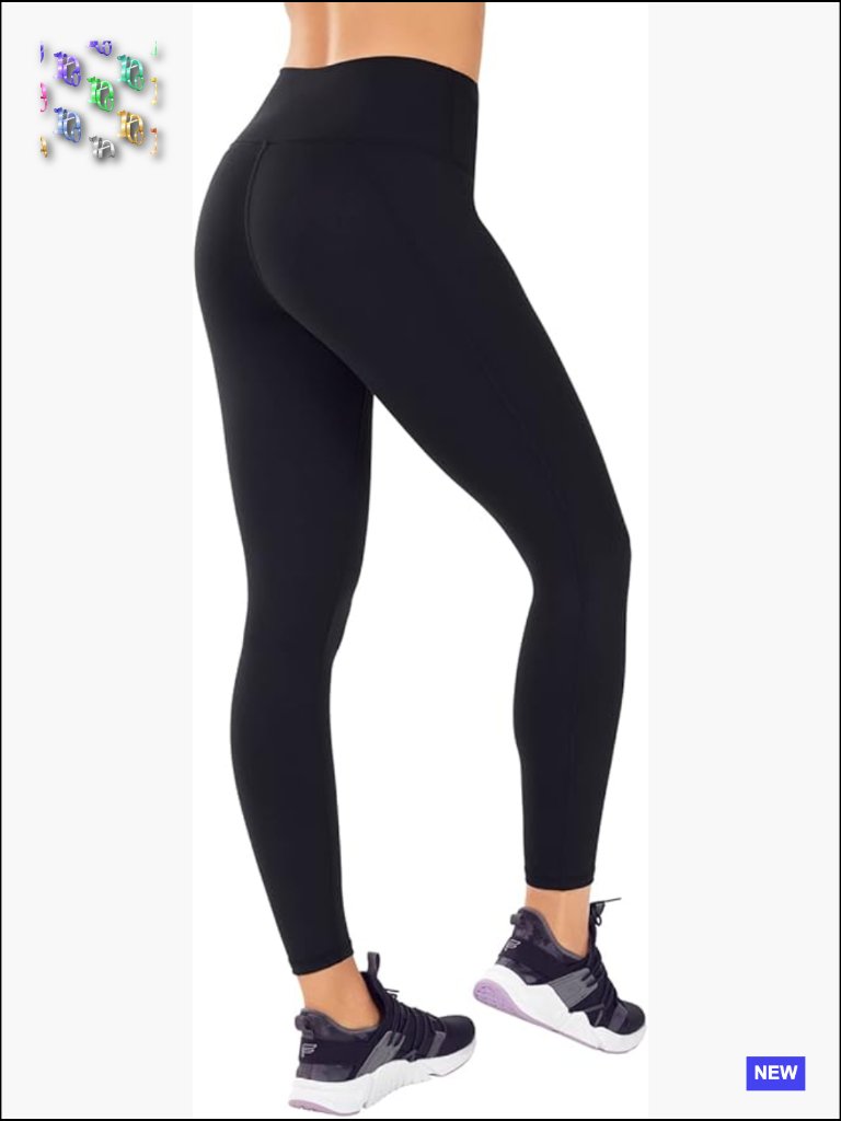 High-Waisted Compression Leggings Hidden Pocket Squat Proof Yoga Workout